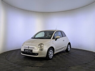 2010 Fiat 500 II, белый, 750000 рублей, вид 1
