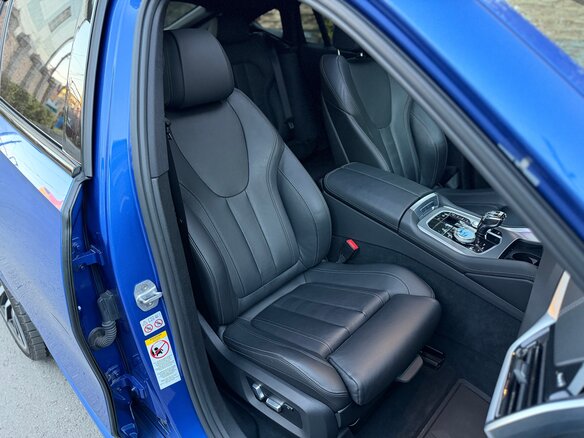 2019 BMW X6 30d III (G06), синий, 6950000 рублей - вид 5