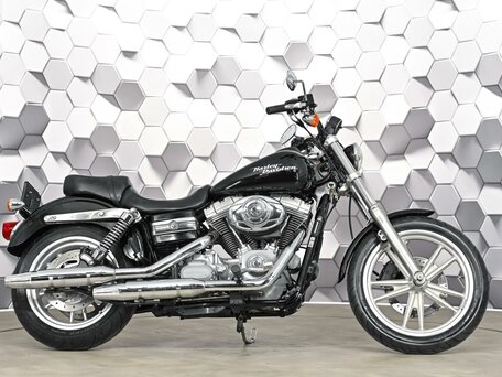 2006 Harley-Davidson Dyna Super Glide, чёрный, 699000 рублей, вид 3