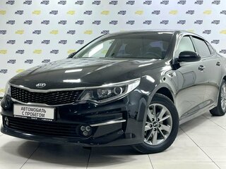 2016 Kia Optima IV, чёрный, 1585000 рублей, вид 1