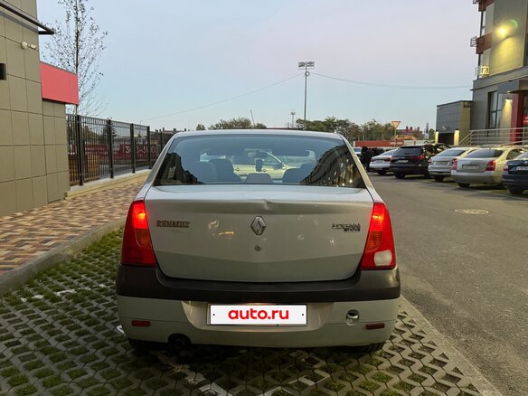 2005 Renault Logan I, серый, 350000 рублей - вид 3