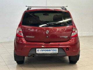 2011 Renault Sandero I, красный, 400000 рублей, вид 3