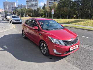 2011 Kia Rio 4-speed III, красный, 850000 рублей, вид 3