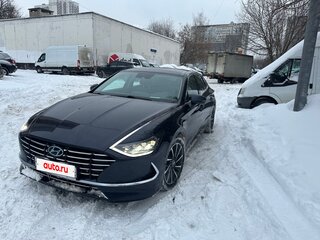 2019 Hyundai Sonata VIII (DN8), синий, 2600000 рублей, вид 2