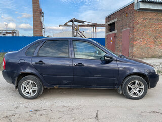 2008 Lada (ВАЗ) Kalina I, синий, 180000 рублей, вид 4
