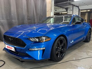 2021 Ford Mustang VI Рестайлинг, синий, 3280000 рублей, вид 2