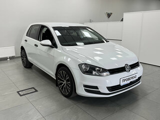 2014 Volkswagen Golf VII, белый, 699000 рублей, вид 3