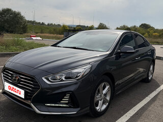 2018 Hyundai Sonata VII (LF) Рестайлинг, серый, 1650000 рублей, вид 1