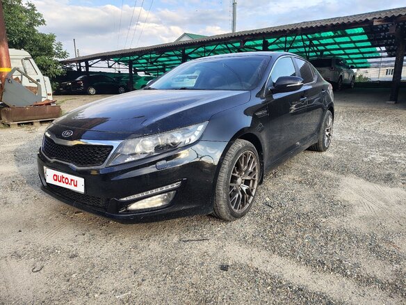 2013 Kia Optima III, чёрный, 805800 рублей