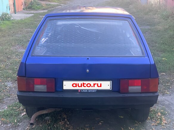 1998 Lada (ВАЗ) 21093i, синий, 90000 рублей - вид 2