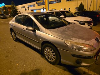 2006 Peugeot 407, серебристый, 200000 рублей, вид 1
