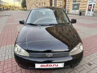 2012 Lada (ВАЗ) Kalina I, чёрный, 380000 рублей, вид 2
