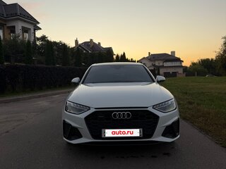 2019 Audi A4 45 TFSI V (B9) Рестайлинг, белый, 3300000 рублей, вид 2