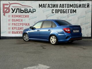 2022 Lada (ВАЗ) Granta Drive Active I Рестайлинг, синий, 680000 рублей, вид 4