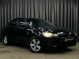 2008 Mitsubishi Lancer X, чёрный, 639900 рублей, вид 3
