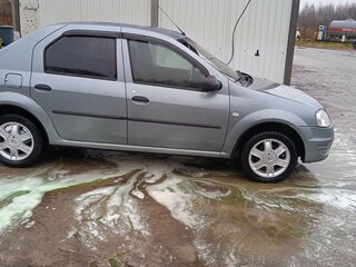 2012 Renault Logan I Рестайлинг, синий, 500000 рублей, вид 4