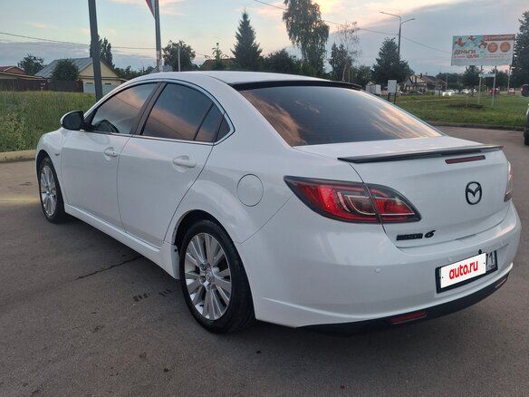 2008 Mazda 6 II (GH), белый, 720000 рублей - вид 4