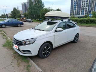 2020 Lada (ВАЗ) Vesta CNG I, белый, 800000 рублей, вид 1