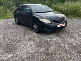 2007 Toyota Corolla AMT X (E140, E150), чёрный, 750000 рублей, вид 4