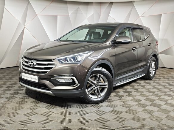2018 Hyundai Santa Fe III Рестайлинг, коричневый, 1999000 рублей