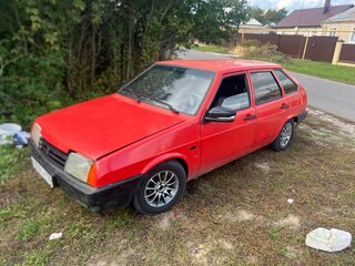 2002 Lada (ВАЗ) 2109, красный, 130000 рублей, вид 1