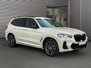 2024 BMW X3 30i xDrive III (G01) Рестайлинг, белый, 5650000 рублей, вид 3