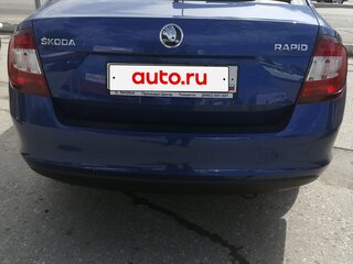 2019 Skoda Rapid I Рестайлинг, синий, 1950000 рублей, вид 2