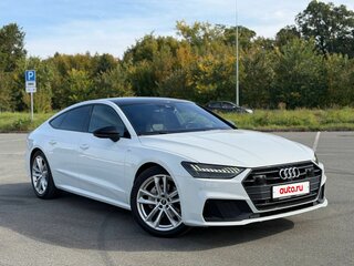 2021 Audi A7 45 TFSI II (4K), белый, 4590000 рублей, вид 1