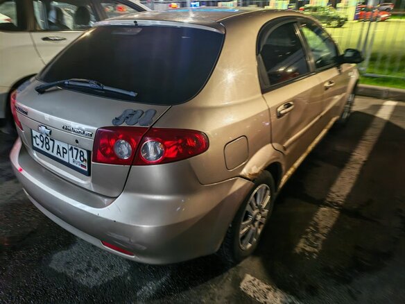 2007 Chevrolet Lacetti I, бежевый, 249000 рублей - вид 3