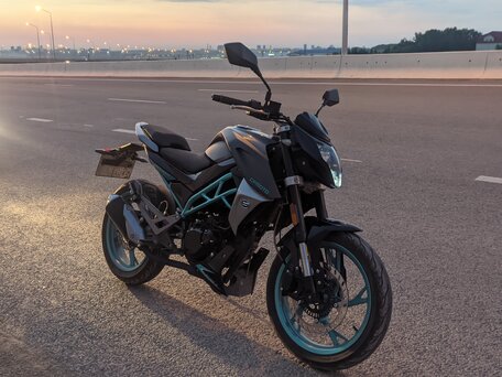 2015 CFMoto 150NK, голубой, 100000 рублей, вид 1