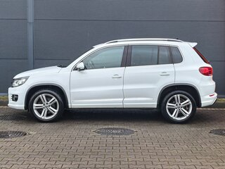 2014 Volkswagen Tiguan I Рестайлинг, белый, 1829000 рублей, вид 2