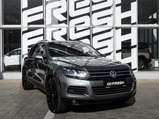 2010 Volkswagen Touareg II, серый, 1590000 рублей, вид 1