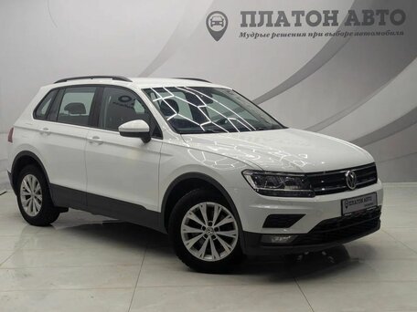 2020 Volkswagen Tiguan II, белый, 2375000 рублей, вид 3