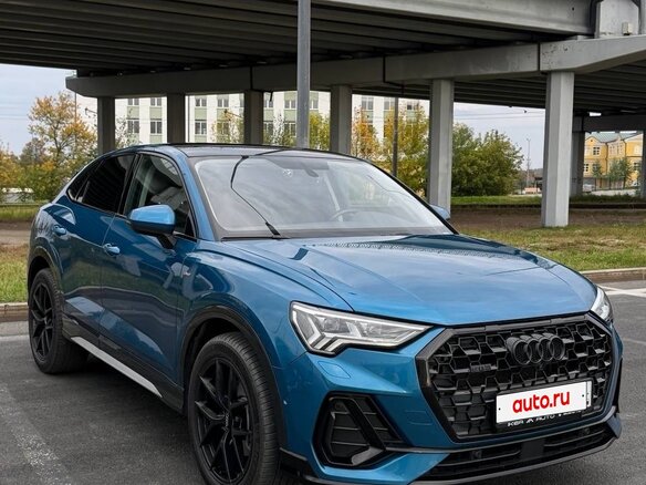 2020 Audi Q3 Sportback 45 TFSI II (F3), синий - вид 2