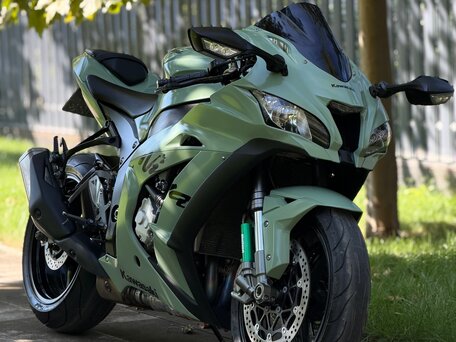 2017 Kawasaki ZX-10R Ninja, зелёный, 1150000 рублей, вид 5