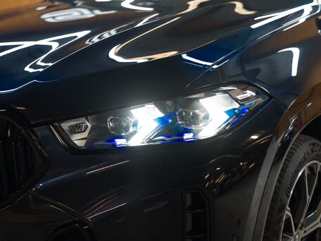 2021 BMW X6 30d III (G06), синий, 8490000 рублей, вид 5