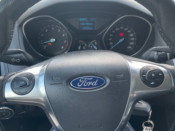 2012 Ford Focus III, синий - вид 4