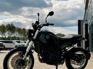 2026 Benelli Leoncino 500 Trail, красный, 649000 рублей, вид 4