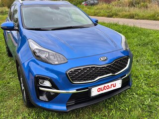 2019 Kia Sportage IV Рестайлинг, синий, 2260000 рублей, вид 2
