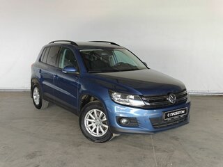 2013 Volkswagen Tiguan I Рестайлинг, синий, 1330000 рублей, вид 3