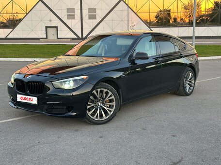 2011 BMW 5 серии Gran Turismo 530d xDrive VI (F10/F11/F07), чёрный, 1850000 рублей, вид 1
