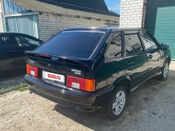 2004 Lada (ВАЗ) 2114, чёрный - вид 4