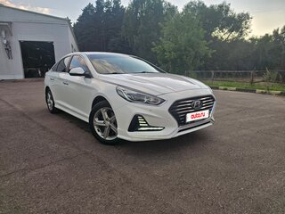 2019 Hyundai Sonata VII (LF) Рестайлинг, белый, 1999900 рублей, вид 2