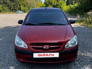 2008 Hyundai Getz I Рестайлинг, красный, 475000 рублей, вид 2