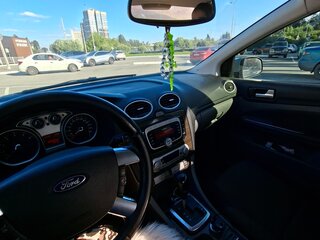 2008 Ford Focus II Рестайлинг, голубой, 430000 рублей, вид 5