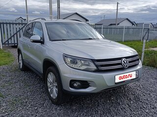 2012 Volkswagen Tiguan I Рестайлинг, серебристый, 1000000 рублей, вид 3