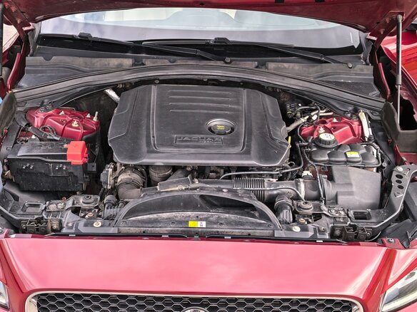 2016 Jaguar F-Pace I, красный - вид 12