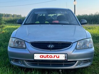 2007 Hyundai Accent ТагАЗ II, серебристый, 280000 рублей, вид 1