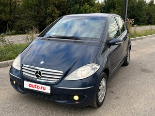 2007 Mercedes-Benz A-Класс 170 II (W169), синий, 335000 рублей, вид 1