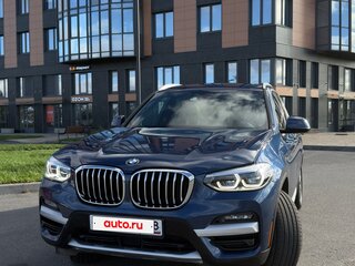 2021 BMW X3 30i xDrive III (G01), синий, 4490000 рублей, вид 1